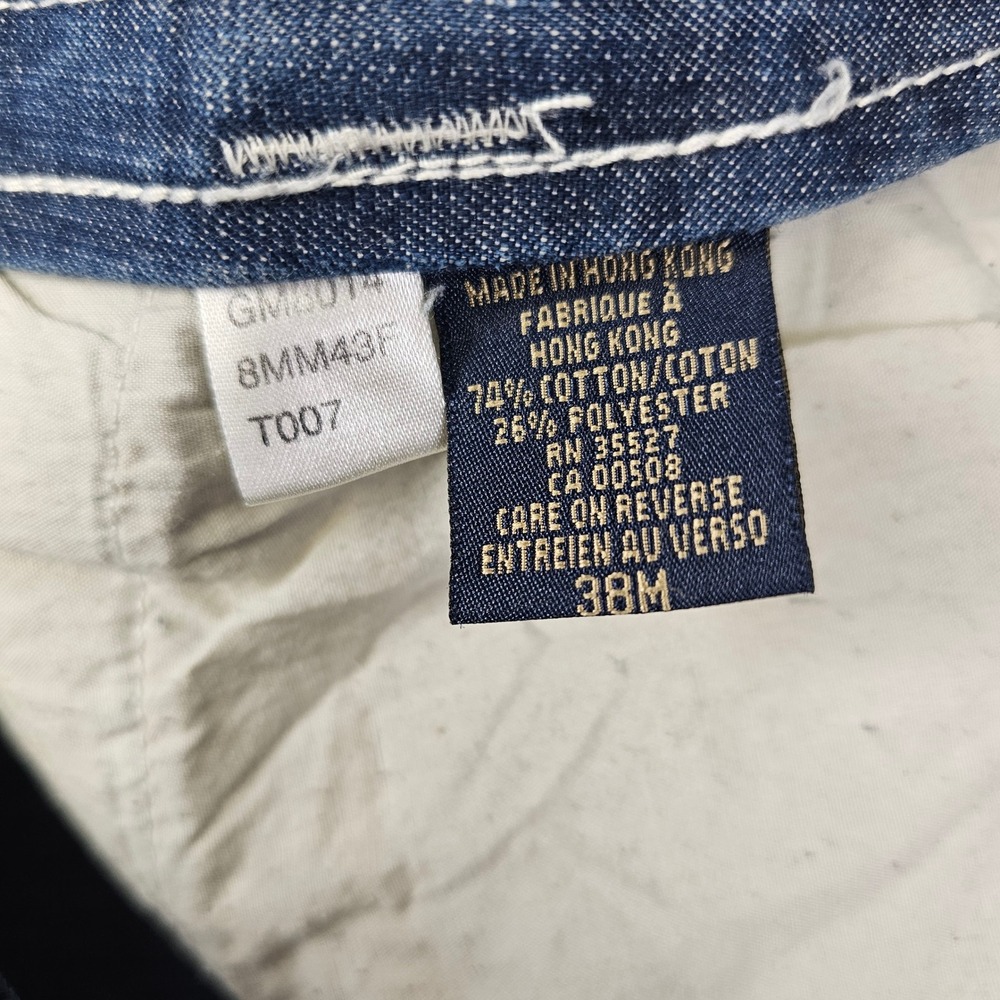 Vintage Girbaud Shuttle Tape Jeans 38x33.5 90s Y2K Cargo Baggy Skater Baggy - Picture 9 of 10